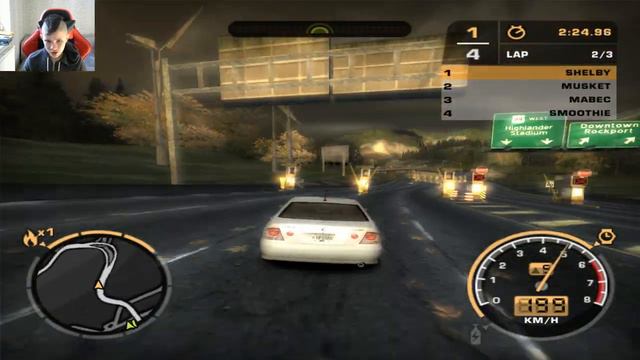 ГОНКИ НА LEXUS IS 300! ХОЧУ ХАРДКОР!(Прохождение NFS MOST WANTED #2