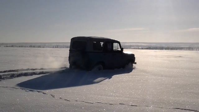 Уаз 31519 снег февраль . смотреть онлайн