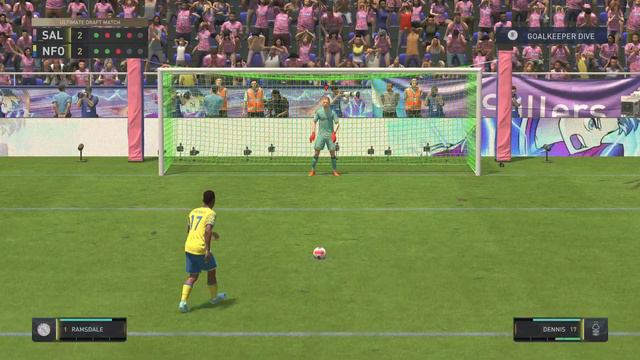 EPIC PENALTY SHOOTOUT in FIFA 23 in SUDDEN DEATH! смотреть онлайн