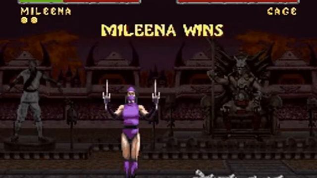 Mortal Kombat 2 - "Прохождение за Милену (Милину?)" смотреть онлайн