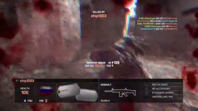 BF4 Top Plays Submission: AK-12 Beast Mode 23 Killstreak смотреть онлайн