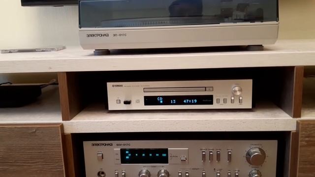 Functional Yamaha CD-NT670D. Playing Spotify_USB_CD_OPTICAL DIGITAL смотреть онлайн