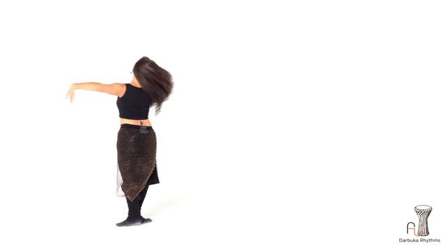 Belly dance lesson Rhythm Khaleegy by Diana Gnatchenko смотреть онлайн