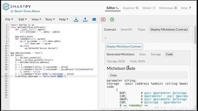 OCaml Workshop 2020 - OCaml Under The Hood: SmartPy смотреть онлайн