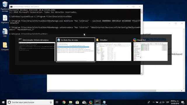 Como instalar Mac OS X en Windows con Virtualbox (iso y vdi) смотреть онлайн
