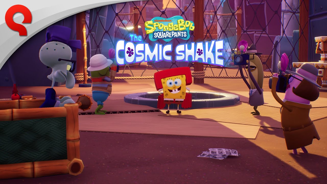 SpongeBob SquarePants: The Cosmic Shake - Bikini Bottomites - Trailer смотреть онлайн