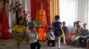 Dances and songs for children. Fall. ОСЕННИЙ утренник в саду на АНГЛИЙСКОМ Танцы и песни для детей.