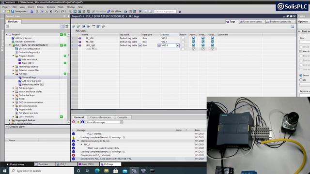 Siemens PLC Programming | Sensor, Push Button & LED Hardware Wiring Tutorial Inputs Outputs S7-1200 смотреть онлайн