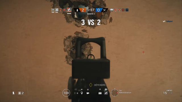 Le snipe derrière un mur Tom Clancy's Rainbow Six Siege avec MaxDePanam смотреть онлайн