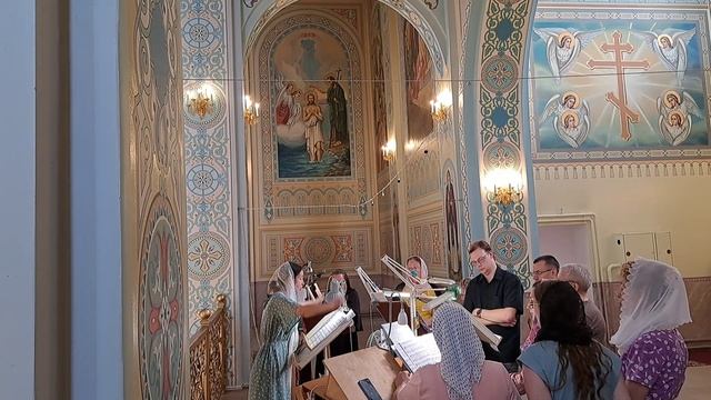 Степенна, глас 2-й «На небо очи пущаю моего сердца...» (Муз. архиеп. Ионафана (Елецких)) смотреть онлайн