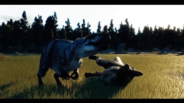 ALL Yutyrannus Hunting Animations In Slow Motion ! Jurassic World Evolution 2 Feathered Species Pac смотреть онлайн
