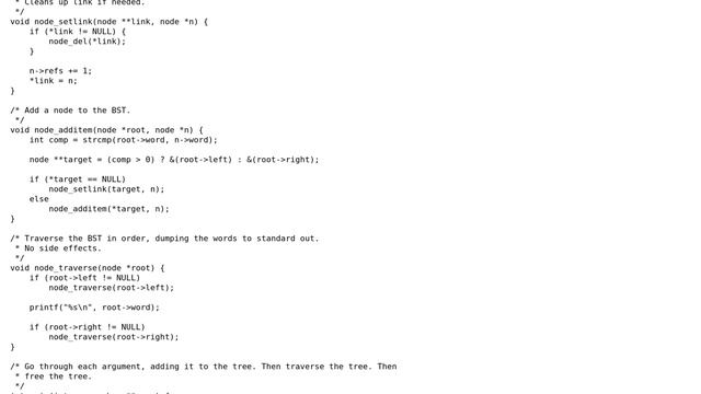 Does this C binary search tree have memory leaks? смотреть онлайн