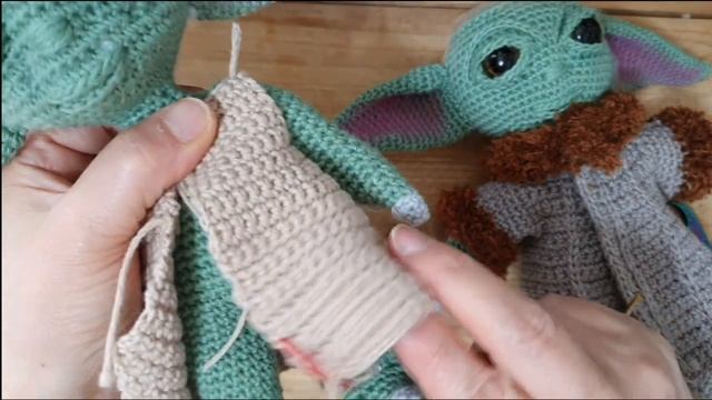 amigurumi baby yoda clothes смотреть онлайн