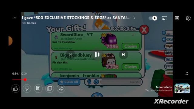 ? I'm In BIG Games's Video! (Pet Simulator X) смотреть онлайн