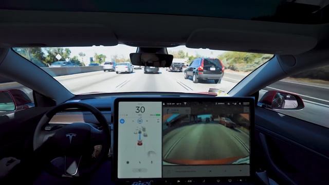 Tesla Autopilot 2019 | V10 Full Self Driving BETA смотреть онлайн