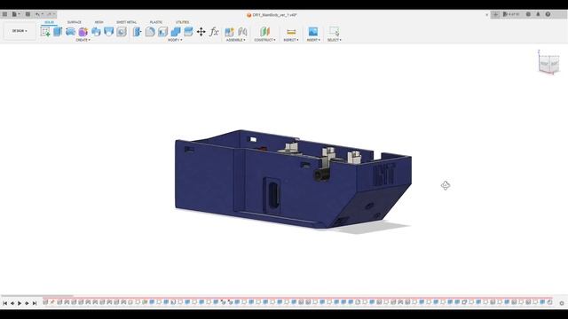 Проектирую модульный квадрокоптер. Печать корпуса на 3D принтере. смотреть онлайн