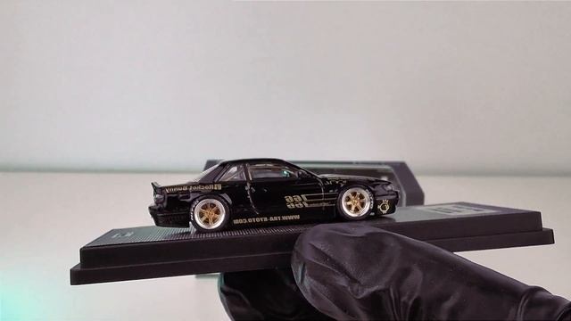 NISSAN SILVIA S13 PANDEM ROCKET BUNNY от INNO 64, распаковка и обзор удачной модели. смотреть онлайн