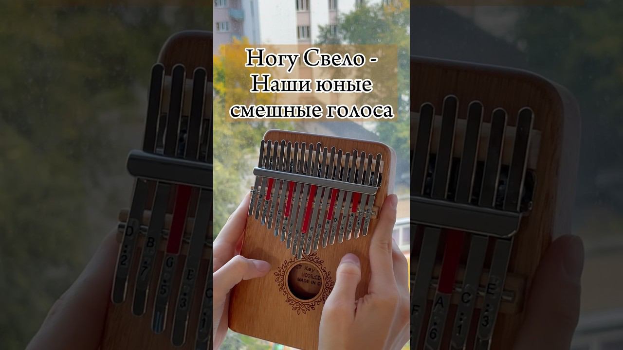 Ногу Свело - Наши юные смешные голоса (voice) #kalimba #разбор #cover ЗАКАЗАТЬ КАЛИМБУ - В ОПИСАНИИ