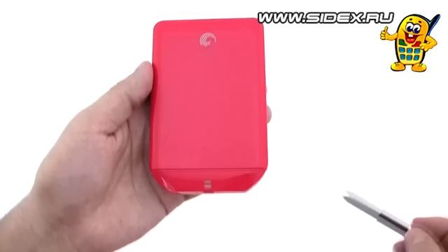 Sidex.ru: Видеообзор внешнего HDD Seagate FreeAgent GoFlex Portable Red (rus) смотреть онлайн