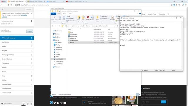 How to add custom fonts in OceanWP theme смотреть онлайн