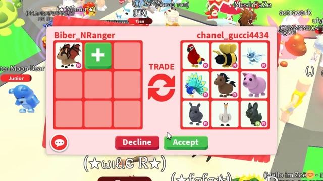 TRADING RIDE BAT DRAGON Roblox Adopt Me! (Traded) смотреть онлайн