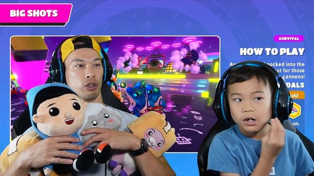 Fall Guys X LankyBox (Kaven tries to Win First Place) смотреть онлайн