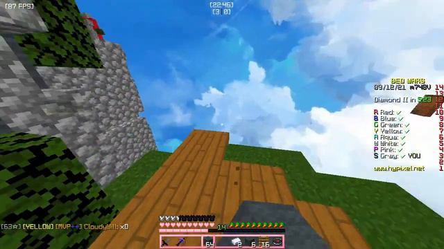 Mouse + keyboard sounds (ASMR) | Hypixel BedWars смотреть онлайн
