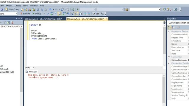 Display Line Number in Sql Query Editor смотреть онлайн