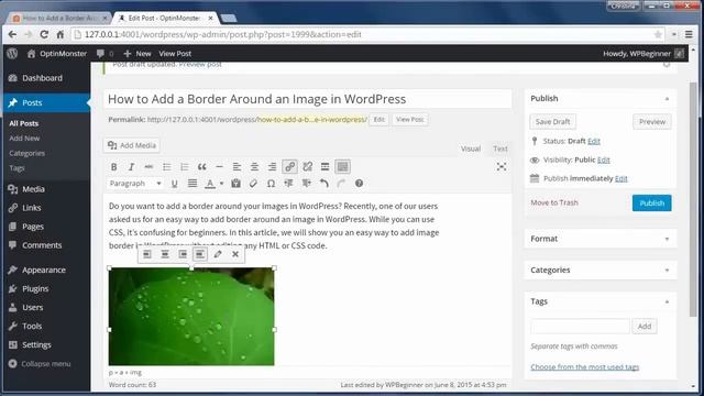 How to Add a Border Around an Image in WordPress смотреть онлайн