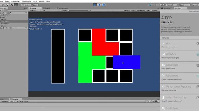NGUI Tetris Grid System смотреть онлайн