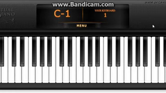 Virtual Piano. "Противостояние" (сделайте погромче) смотреть онлайн