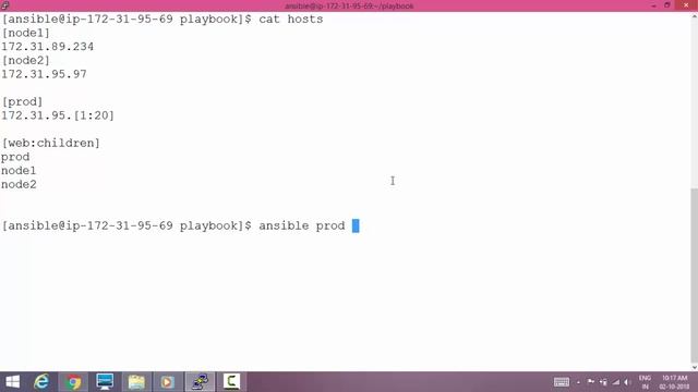 how to setup ansible inventory host file смотреть онлайн