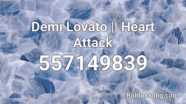 Demi Lovato || Heart Attack Roblox ID - Roblox Music Code смотреть онлайн