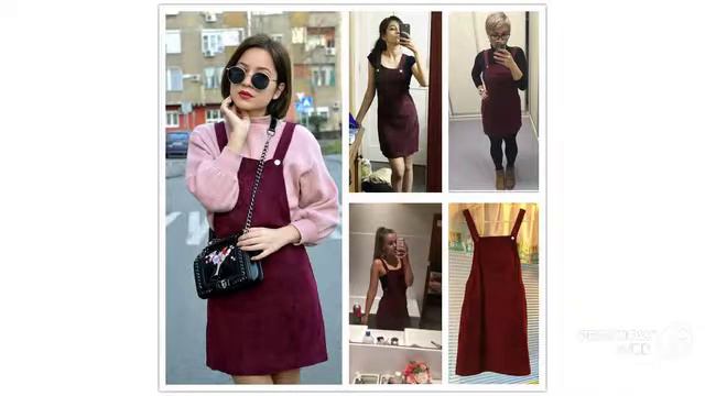 Покупки Одежды с AliExpress - Удобный сарафан с Алиэкспресс смотреть онлайн