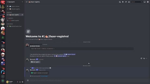 Bot de registro e criação de pasta de farm para discord (facções gta rp) смотреть онлайн