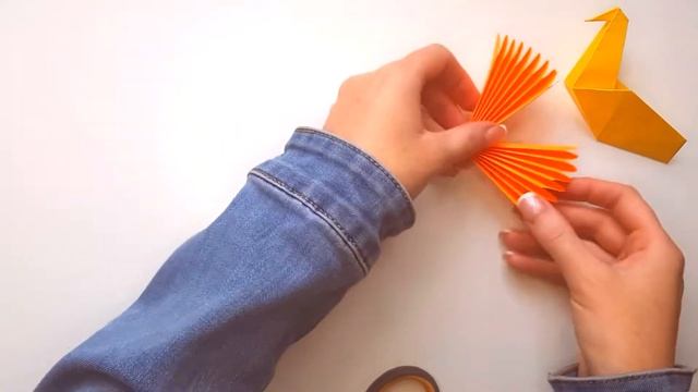 Как просто сделать птицу счастья из бумаги смотреть онлайн