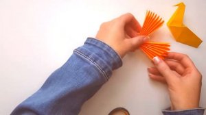 Как просто сделать птицу счастья из бумаги