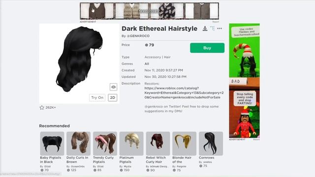 HOW TO MAKE THE BEST ROBLOX BADDIE HAIR COMBOS | BADDIE HAIR COMBOS | ROGANGSTER HAIR COMBOS смотреть онлайн