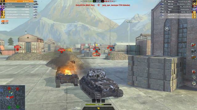 VK 45.02 (P) Ausf. A • 4K DMG • 4 KILLS • WoT Blitz смотреть онлайн