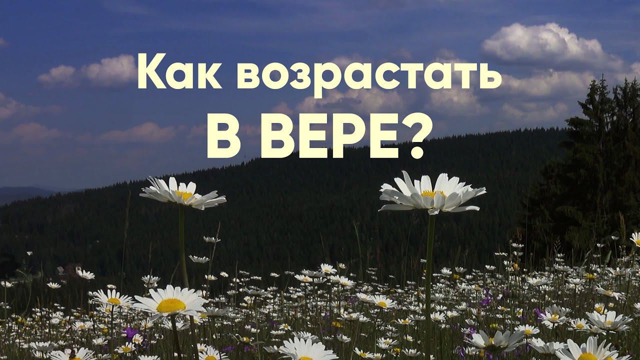 Как возрастать в вере? смотреть онлайн