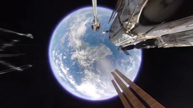 Панорамное видео из открытого космоса, снятое россиянами смотреть онлайн