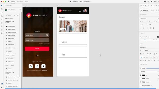 Free Adobe XD Tutorial: UX Design Course | Class2- App Design смотреть онлайн