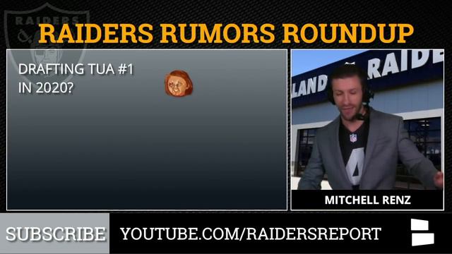 Raiders Rumors On Drafting Tua Tagovailoa In 2020, Signing Marquette King & Trading Karl Joseph смотреть онлайн