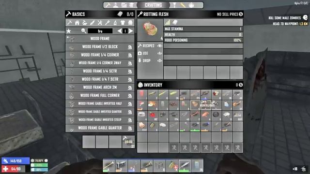 ★ Fire station at night - Ep 21 - 7 Days to Die alpha 17.1 solo - single player let's play смотреть онлайн