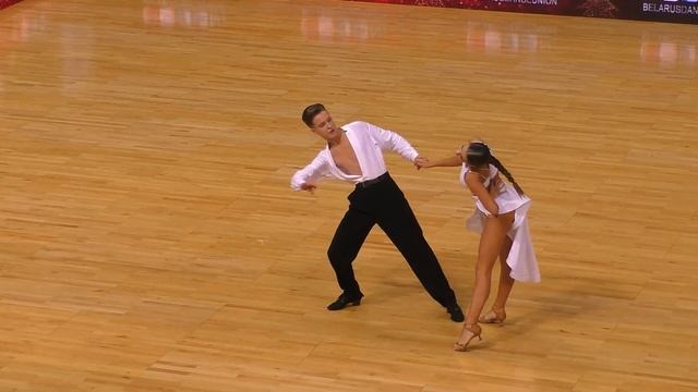 Юниоры-2, La (Rising Stars) финал | Кубок Столицы 2021 (Минск, 19.12.2021) спортивные бальные танцы смотреть онлайн