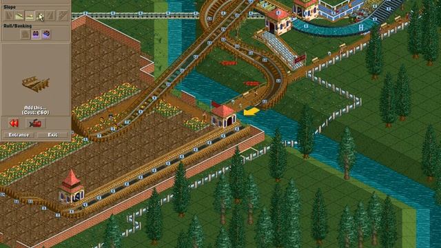 Rollercoaster Tycoon Corkscrew Follies #112 (Fruit farm: Classic design) смотреть онлайн