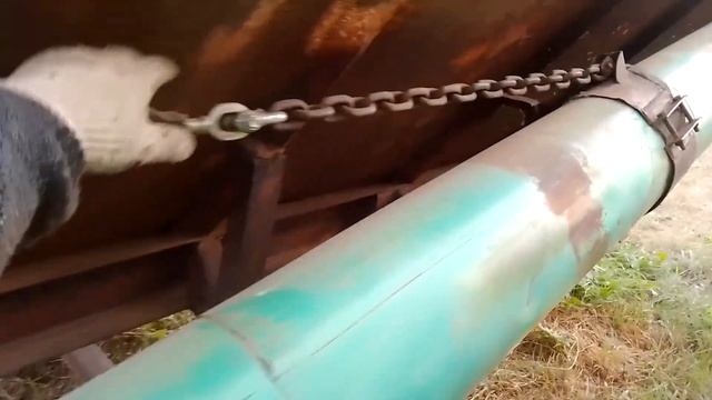 Самодельный загрузчик семенами сеялок , из разбрасывателя РМГ-4. смотреть онлайн