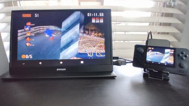 Retroid Pocket 2 Plus | Subscriber Request | Sonic R | Yaba Sanshiro (Sega Saturn Emulator) смотреть онлайн