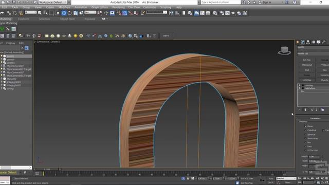 PATH DEFORM Modifier 3ds Max смотреть онлайн