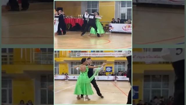 Танго. Наш первый турнир. Осенний кубок Верхневолжья. Tango. Our first Ballroom dance competition. смотреть онлайн